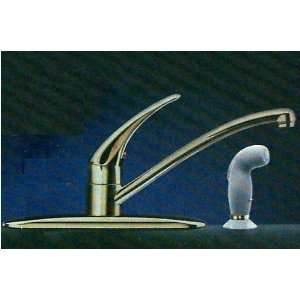  Moen 87630P Polished Brass Single Handle Kitchen Faucet 