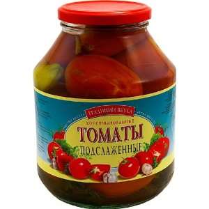 TOMATOES SWEETENED (Pickled Vegietables) MOLDOVA, Packaged in 
