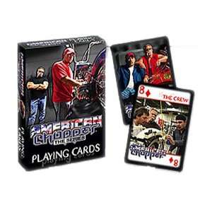 Motorcycle AMERICAN CHOPPER Playing CARDS  Sports 