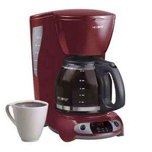  MrC 12c Coffeemaker  Red 