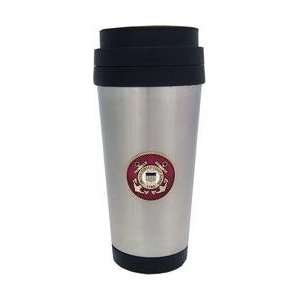   Coast Guard Insulated Stainless Coffee Cup 16oz 