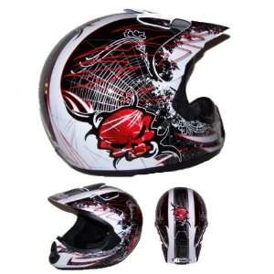  TX 10 MotoCross Helmets Skull Design Automotive