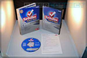 Turbo Tax 2007 Deluxe Edition Federal + State Complete  