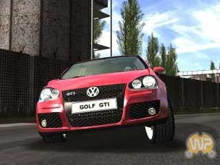 GTI Racer PC CD pedal to the metal VW car racing game  