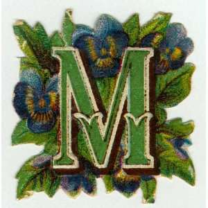  OLD FASHIONED ALPHABET LETTER M
