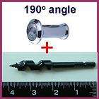 Silver 190 D Angle Peephole Door Viewer Auger Drill Bit