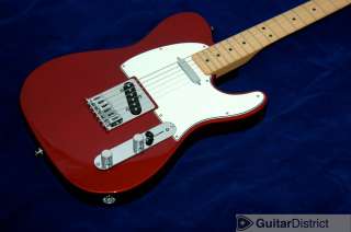   Standard Telecaster Tele Maple Fingerboard, Candy Apple Red  
