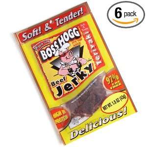 Boss Hogg Soft & Tender Teriyaki Beef Jerky, 1.5 Ounce Packages 