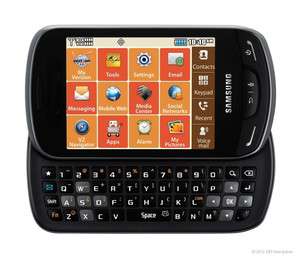 Samsung Brightside   Black Verizon Cellular Phone  