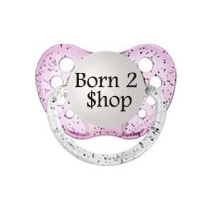  Personalized Pacifiers Born 2 Shop Pacifier in Pink Baby