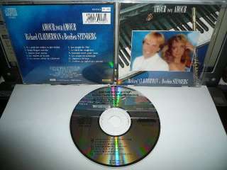 RICHARD CLAYDERMAN & BERDIEN STENBERG AMOUR POUR AMOUR 1989 JAPAN CD 