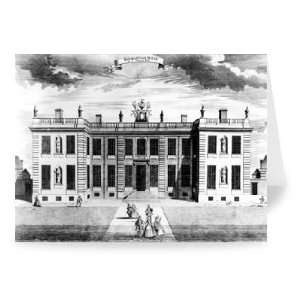  View of Marlborough House in Pall Mall,   Greeting Card 