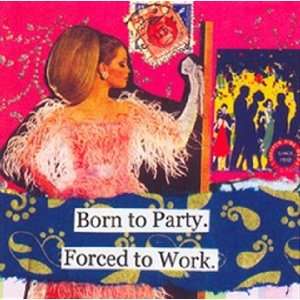 Born to Party Paper Beverage Napkins 