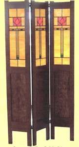 Amish Room Divider Screens Screen Panel Stained Glass  