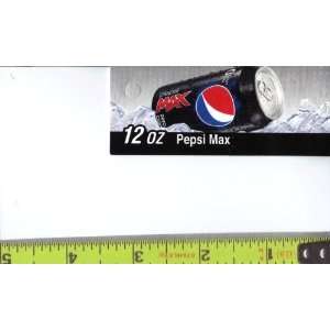 Magnum, Small Rectangle Size Pepsi Max Can on Ice Soda Vending Machine 