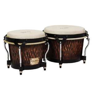  Tycoon Percussion STBS B CO Siam Oak Bongo Drum   Chiseled 
