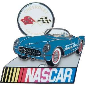   Car Collection 1954 Corvette NASCAR Logo 2 Pin