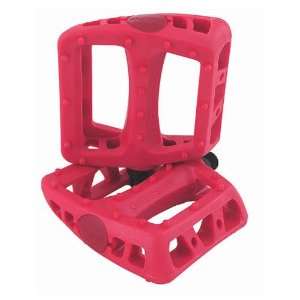  Odyssey Twisted PC Platform Pedals, Red