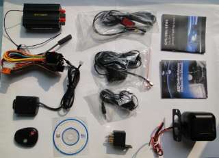Vehicle Car GPS Tracker+Control+Shake Sensor+Siren 103B  