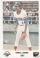 1981 Venezuelan Sticker # 191 ODELL JONES Sharks 076783016996  