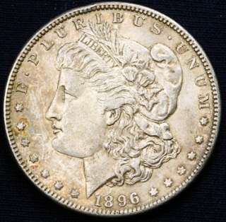 1896 P Morgan Silver Dollar   Nice Coin #23004  