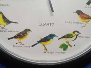 New Quartz Singing Bird Clock W33  