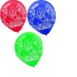 Power Rangers Samurai Latex Balloons 6ct [Toy] [Toy] Toys 