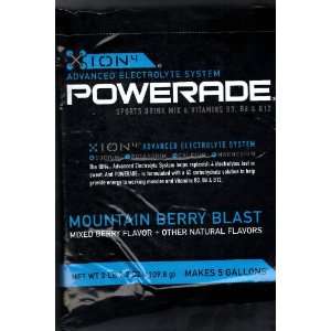 Powerade Ion 4 Advanced Electrolyte System Drink Mountain Berry Blast 