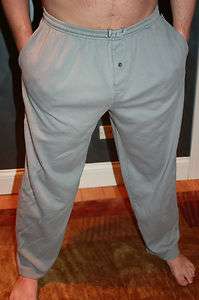 Karen Neuburger Pajama Sleepwear Pants Mens Large (60% Cotton 40% 