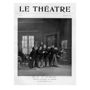  Le Theatre, Magazine Cover, France, 1905 Giclee Poster 