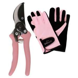    DIY Dolly Pink Glove & Pruning Shears Set Patio, Lawn & Garden