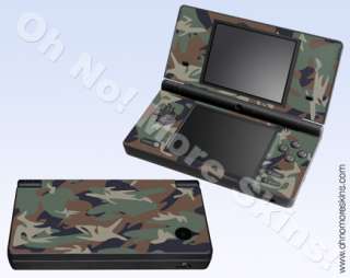 Nintendo DSi Skin Vinyl Decal   Camouflage  