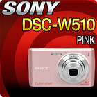 Sony Cybershot DSC W510 (Pink) Digital Camera DSCW510