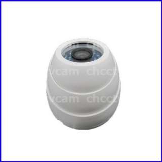 600TVL Sony CCD 24IR Night Audio Mic Dome Color Camera  