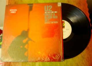 U2 Under a Blood Red Sky Mini lp bono  