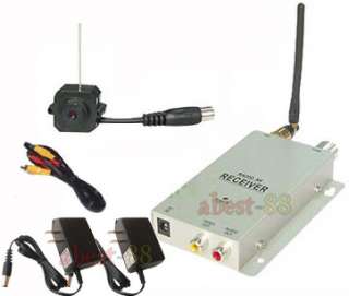 WIRELESS SPY Camera Pinhole Home CCTV Surveillance CAM  