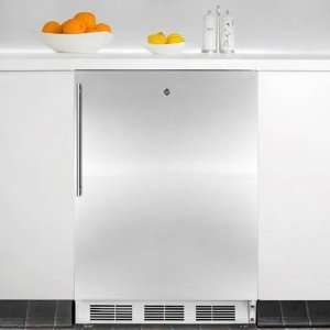   Refrigerator with Cycle Defrost and Thin Handle