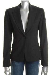 Elie Tahari NEW Suit Jacket Black BHFO Misses 16  