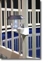 Solar Swimming Pool Fence Light with Bracket  