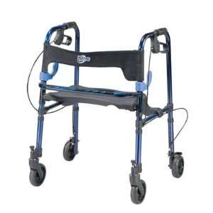   Rollator with Seat and Loop Locks   Clever Lite Walker with Seat and