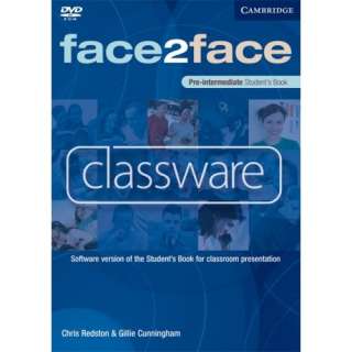 face2face Pre Intermediate Classware DVD ROM Software version of the 