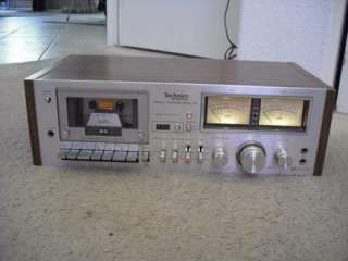 Vintage Technics 631 Panasonic Tape Cassette Deck MINT  