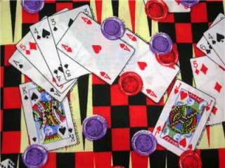 New Gambling Fabric BTY Cards Poker Chips  