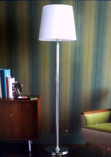 Thomas Obrien 1 Light Floor Lamps in Polished Nickel compare to $314 