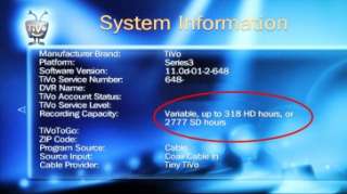 TiVo S3 Series 3 HD   2TB Hard Drive Upgrade Kit   NEW  
