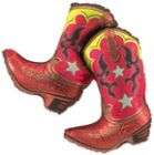  party supply cowgirl cowboy boots balloon items in Balloons Party 