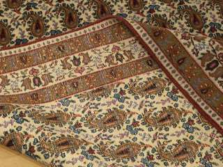 7x10 Fine Knots Handmade Antique Persian Kashan Wool Rug Great 