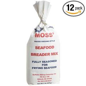 Moss Seafood Breader Mix, 32 Ounce Bags Grocery & Gourmet Food