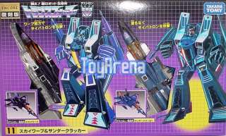 Transformers Lot Encore 11 G1 Skywarp + Thundercracker  