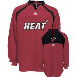   Heat adidas Authentic Long Sleeve Shooting Shirt
